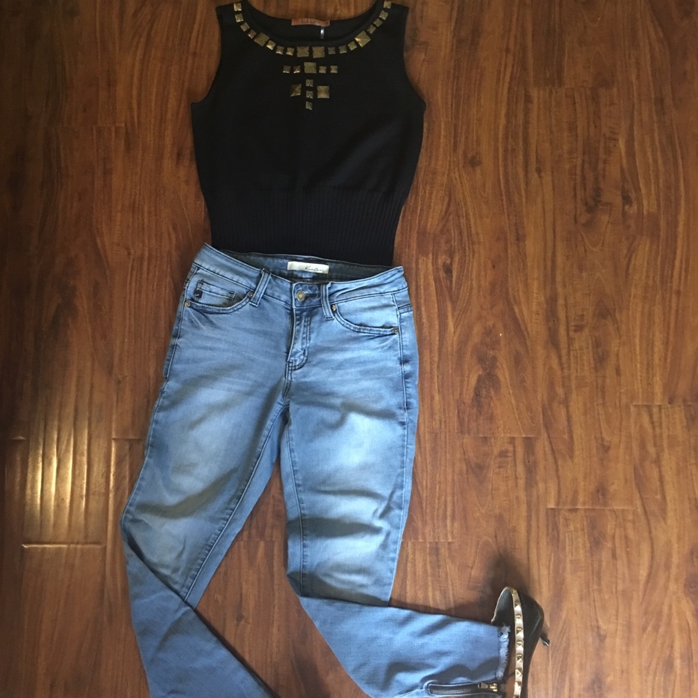 sleeveless sweater blouse - Picture 6 of 8